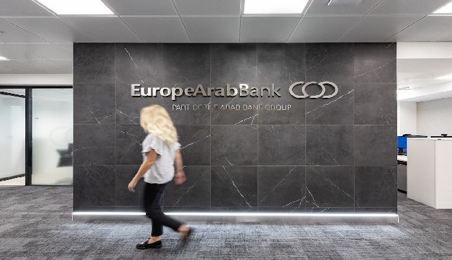 Recycled fit-out for Europe Arab Bank